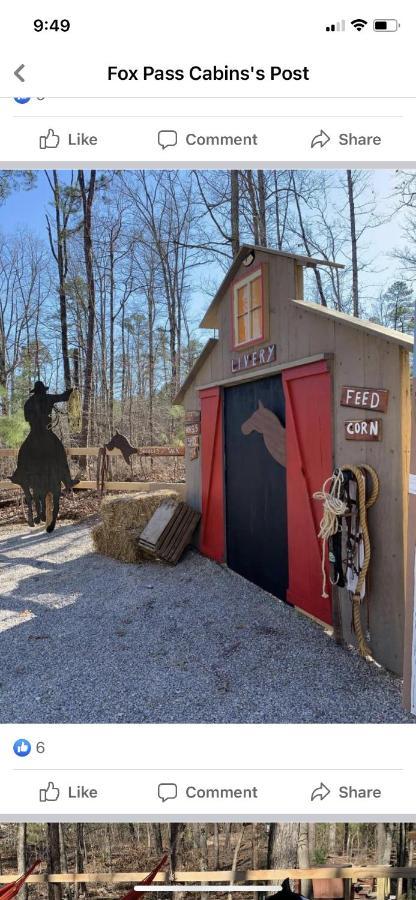 Fox Pass Cabins Bed and Breakfast Χοτ Σπρινγκς Εξωτερικό φωτογραφία