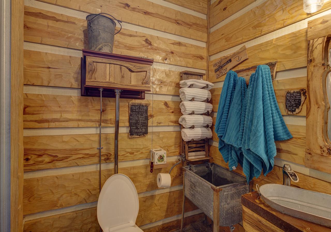 Fox Pass Cabins Bed and Breakfast Χοτ Σπρινγκς Εξωτερικό φωτογραφία